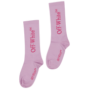 Off-White Children's Sock Lilac
