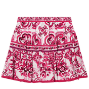 Dolce & Gabbana Kids Girls Skirt Fuchsia
