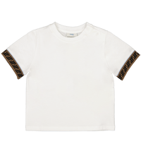 Fendi Baby Boys T-Shirt  White