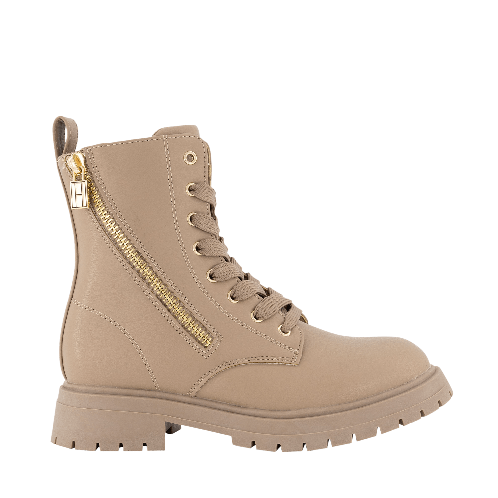 Tommy Hilfiger Kids Girls Boots Beige Superstellar