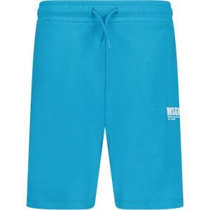 MSGM Kinder Shorts Turquoise 4Y