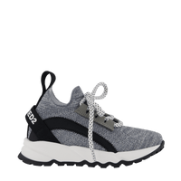 Dsquared2 Kinder Unisex Sneakers Grijs 24