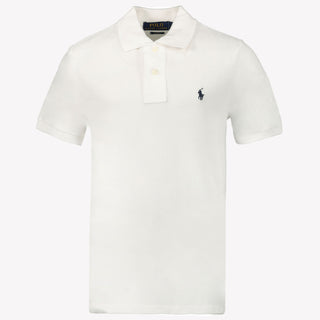 Ralph Lauren Kinder Jongens Polo In Wit