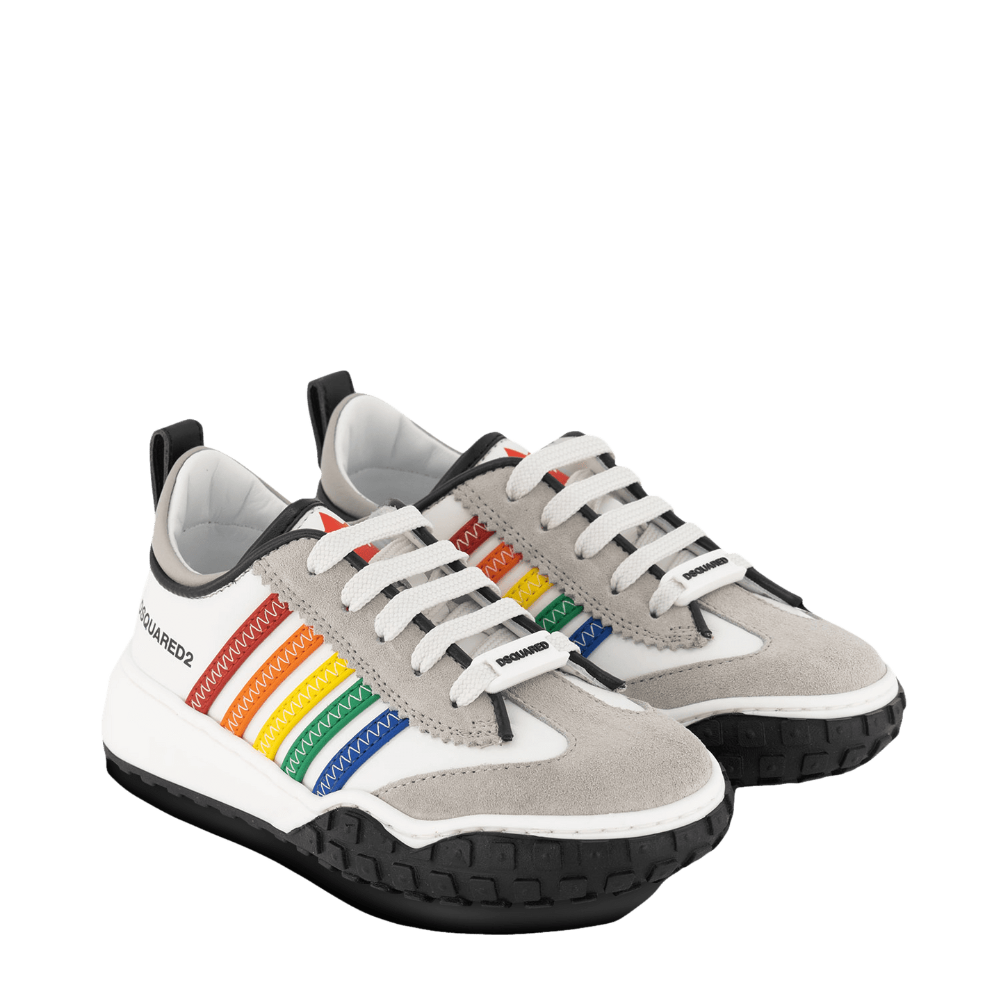 Dsquared2 Kinder Unisex Sneakers Wit 35