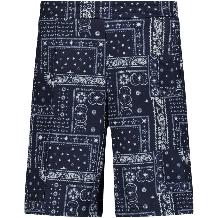 Palm Angels Kinder Jongens Shorts Navy