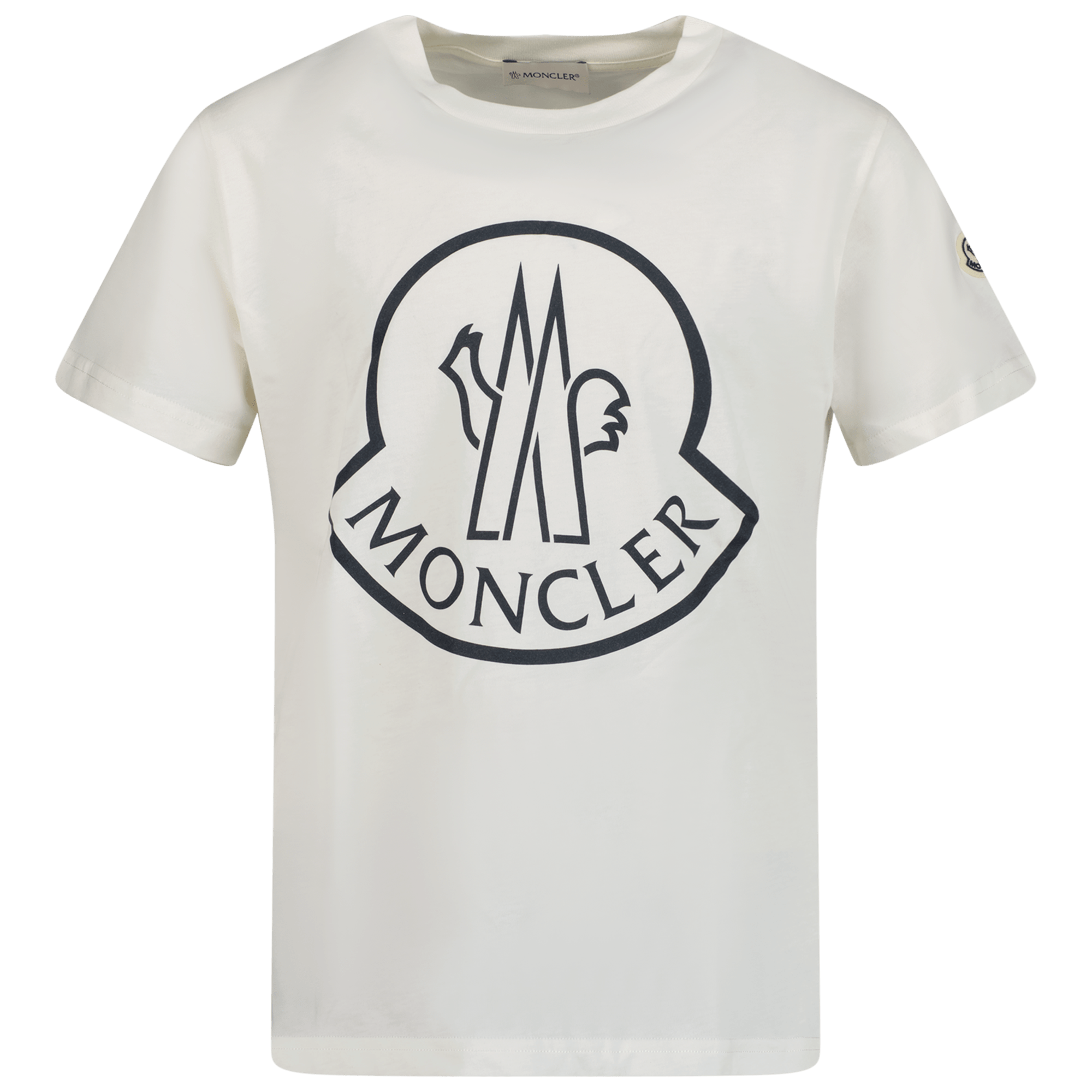 Moncler Kids Unisex T-Shirt White | Superstellar