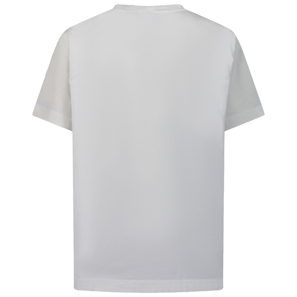 Stone Island Kinder Jongens T-Shirt Wit