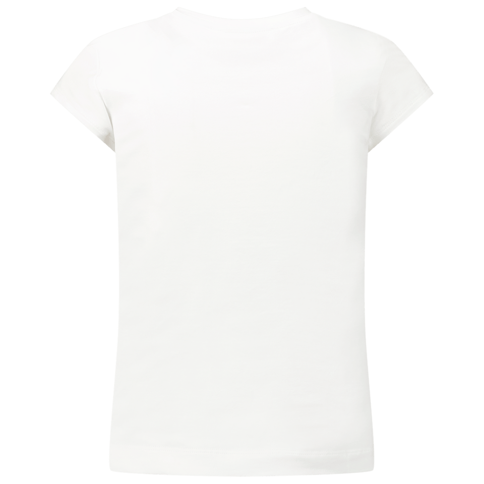 Kids Girls T-Shirt Off White