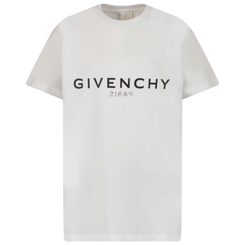 Givenchy Kinder Jongens T-Shirt Wit 10Y