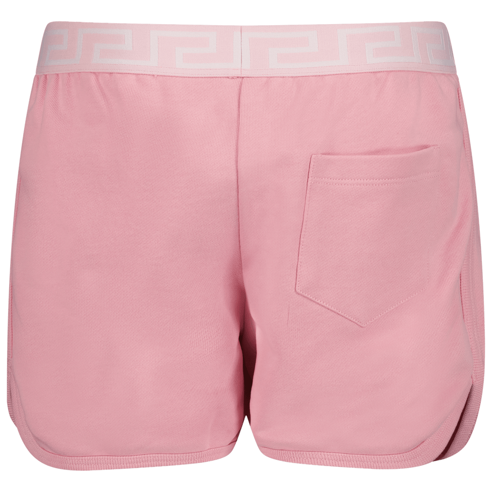 Versace Kinder Meisjes Shorts Licht Roze