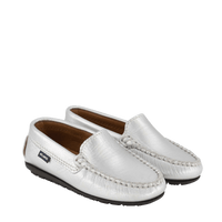 Atlanta Mocassin Kinder Meisjes Schoenen Zilver