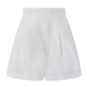 Missoni Niños Niñas Shorts White