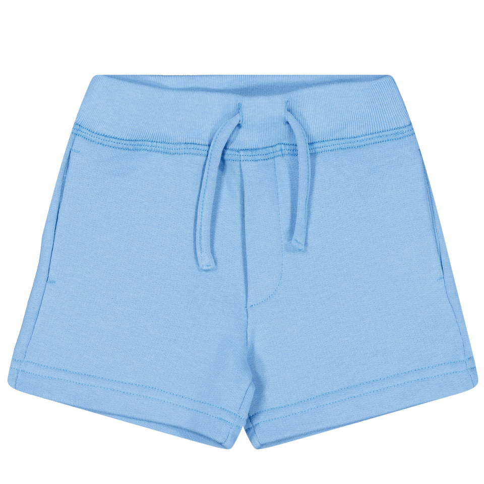 Dsquared2 Baby Unisex Shorts Licht Blauw 3 mnd