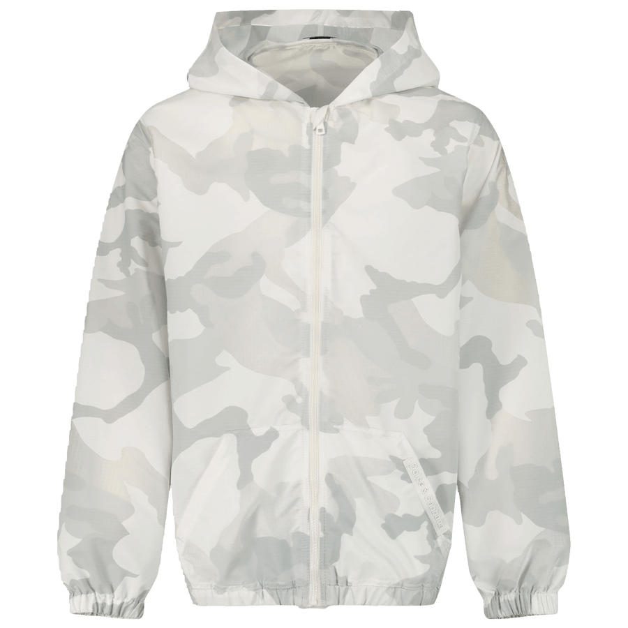 Dolce & Gabbana Kinder Jongens Jas Licht Grijs 2Y