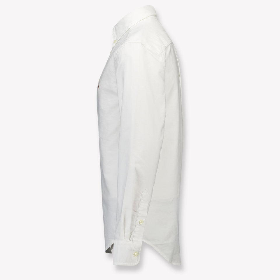 Ralph Lauren Enfants Garçons Chemisier Blanc