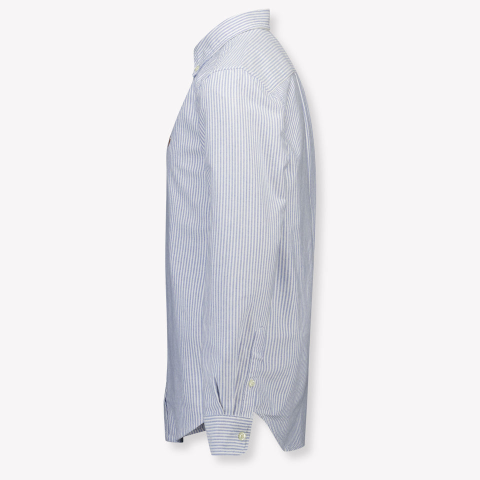 Ralph Lauren Kinder Jungen Bluse rein Hellblau