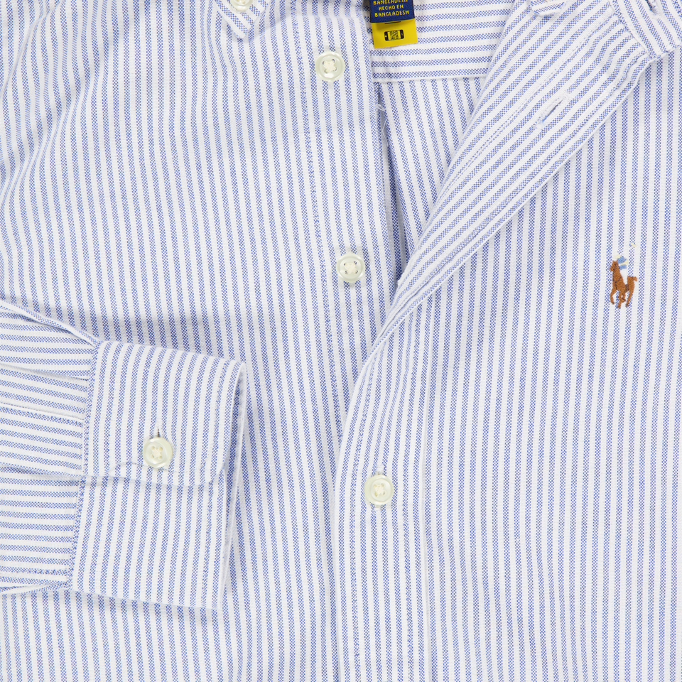 Ralph Lauren Kinder Jungen Bluse rein Hellblau