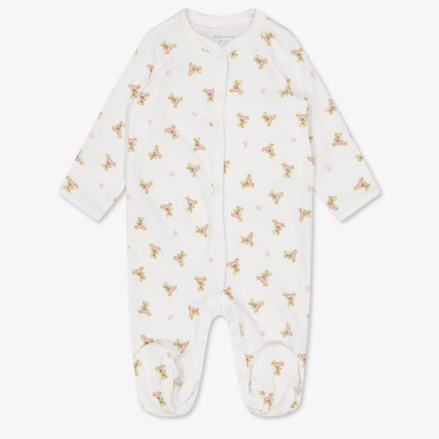 Ralph Lauren Bébé Filles Combishort dans Blanc