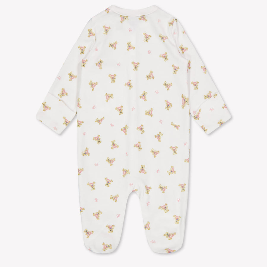 Ralph Lauren Bébé Filles Combishort dans Blanc