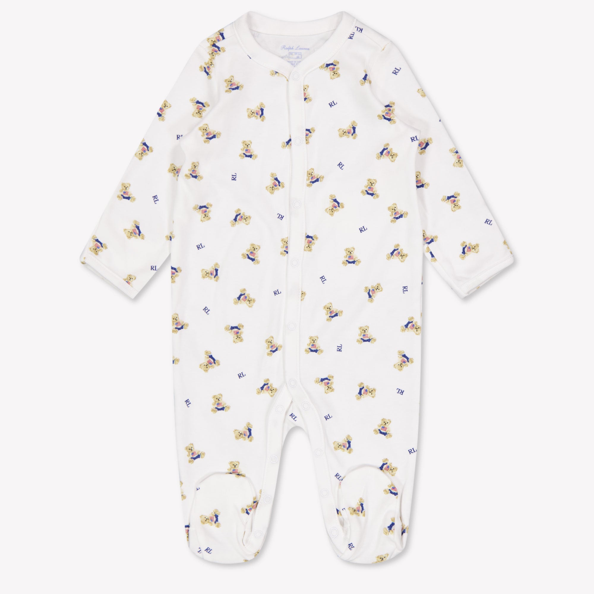 Ralph Lauren Bambino Ragazzi Tutina dentro Bianco