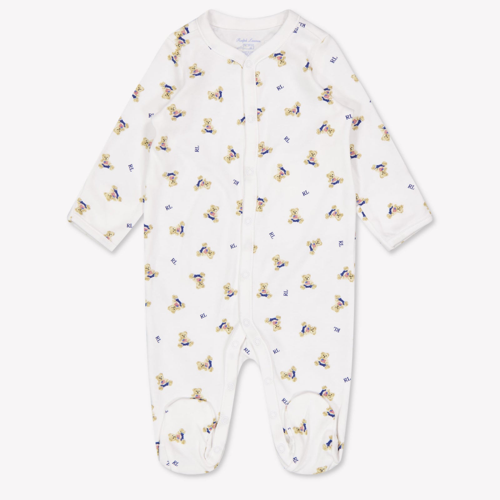 Ralph Lauren Bambino Ragazzi Tutina dentro Bianco