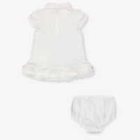 Ralph Lauren bebe Chicas Vístete Blanco