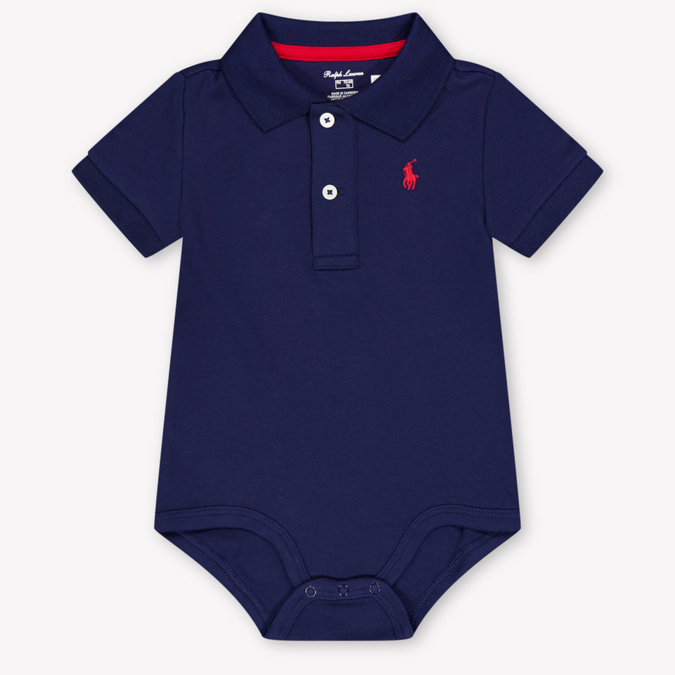 Ralph Lauren Bambino Ragazzi Pagliaccetto dentro Navy