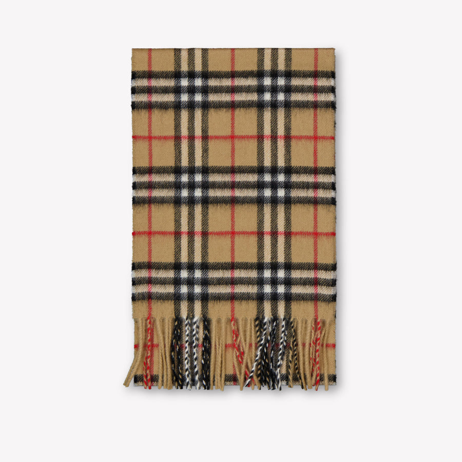 Burberry Cash Kinder Unisex-Schals In Beige