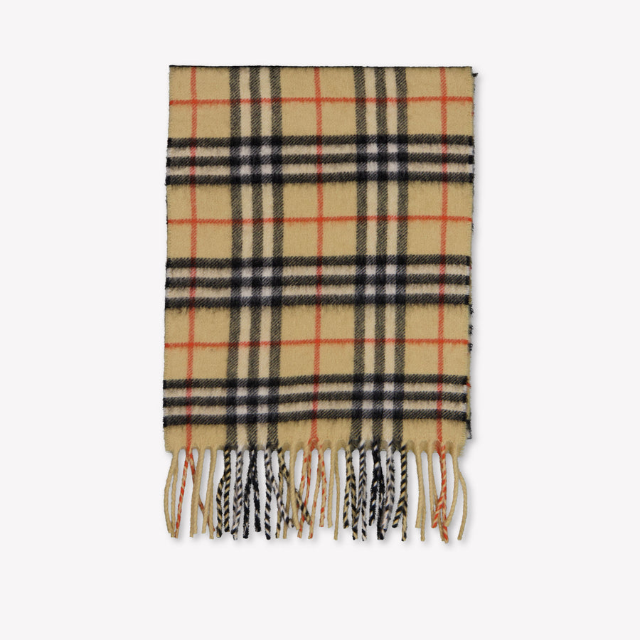 Burberry Cash Unisex Kinder Schal in Beige