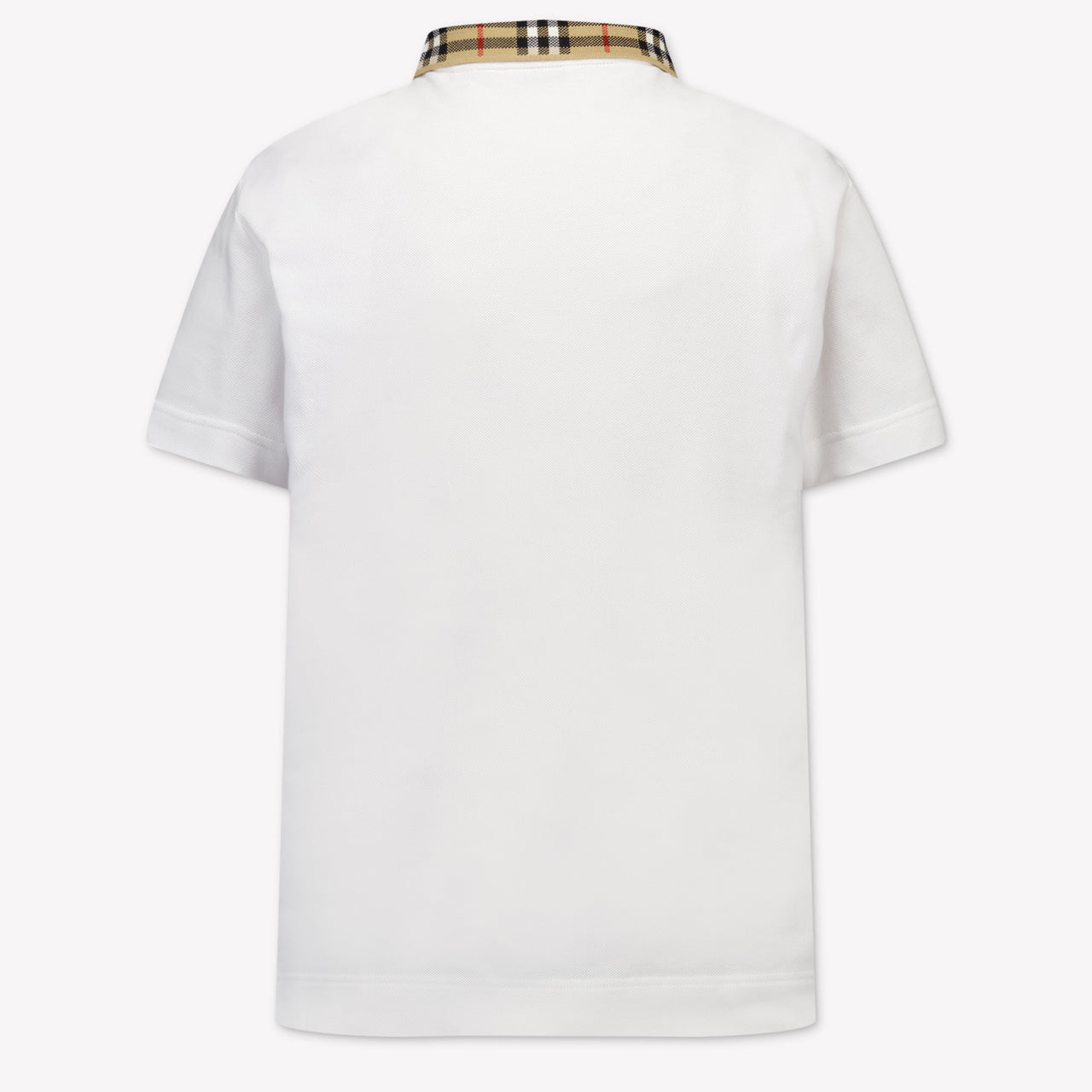Burberry Johane Kinder Garçons Polo En Blanc