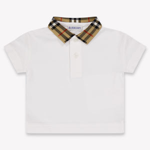 Burberry Johane Baby Boys Polo In White