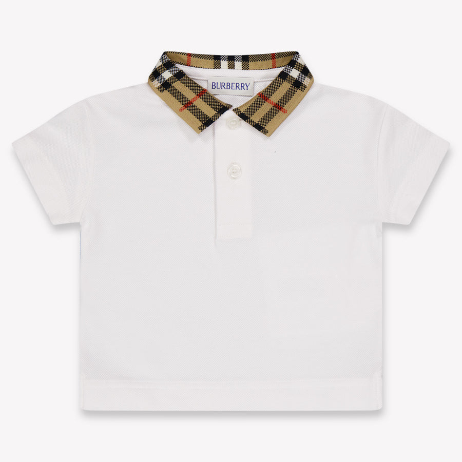 Burberry Johane Baby Boys Polo In White