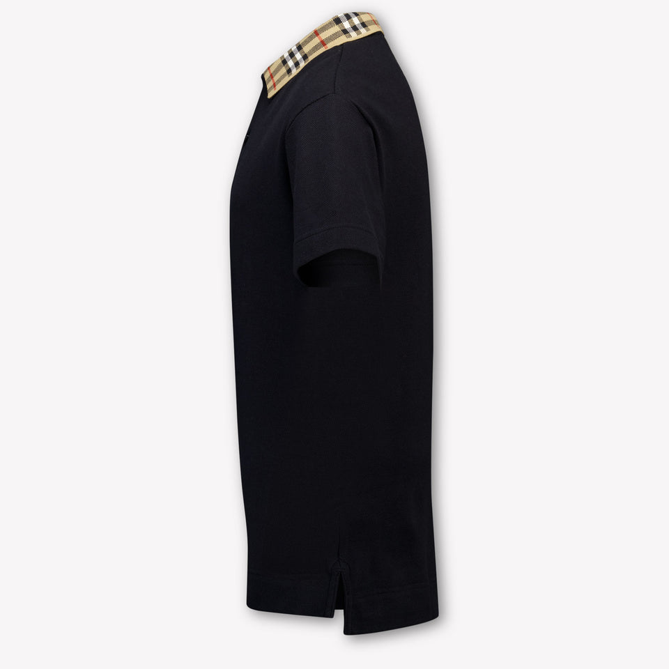 Burberry Johane Kinder Jongens Polo In Zwart