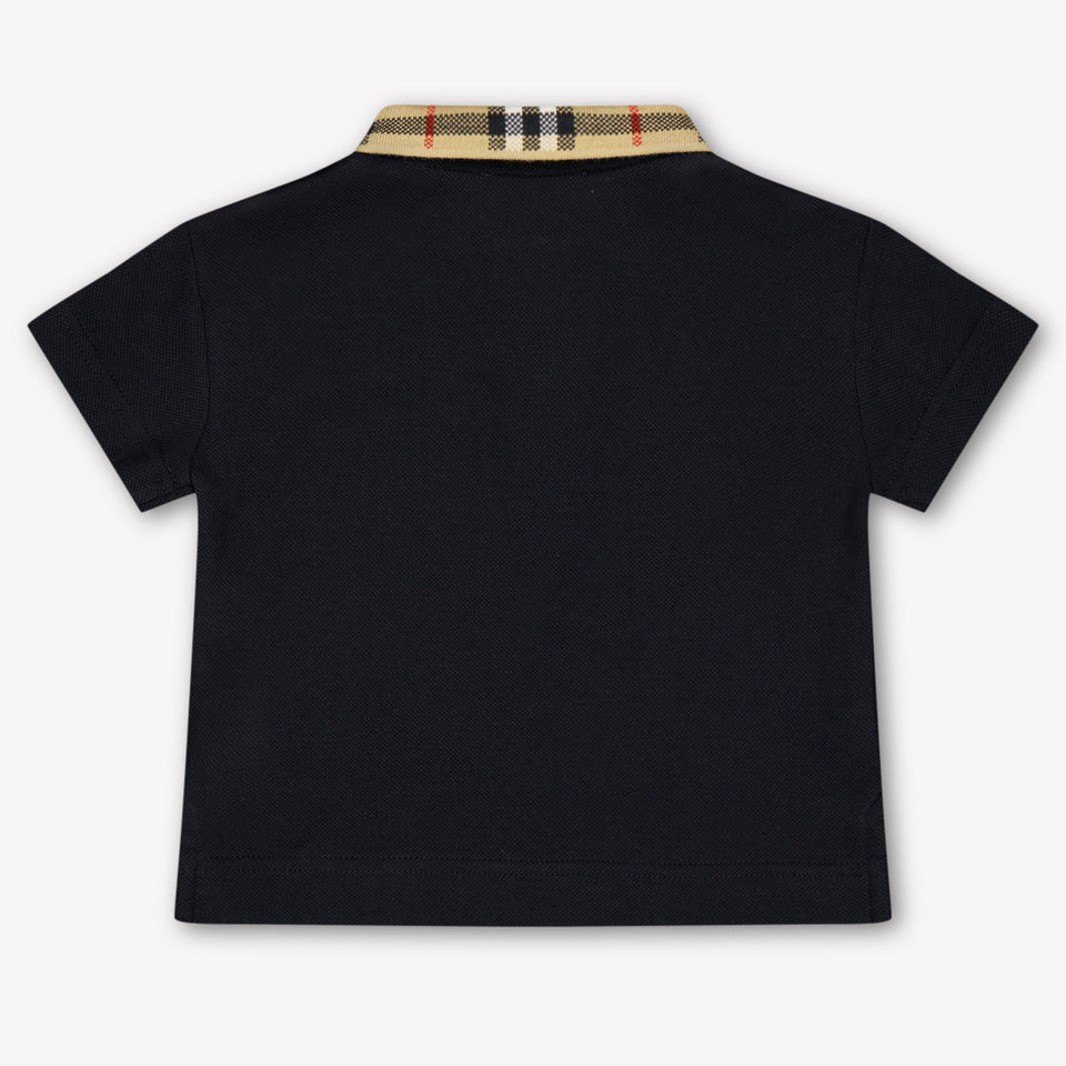 Burberry Johane Bébé Garçons Polo En Noir