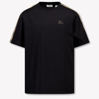 Burberry Cedar Unisex Kinder T-Shirt in Schwarz