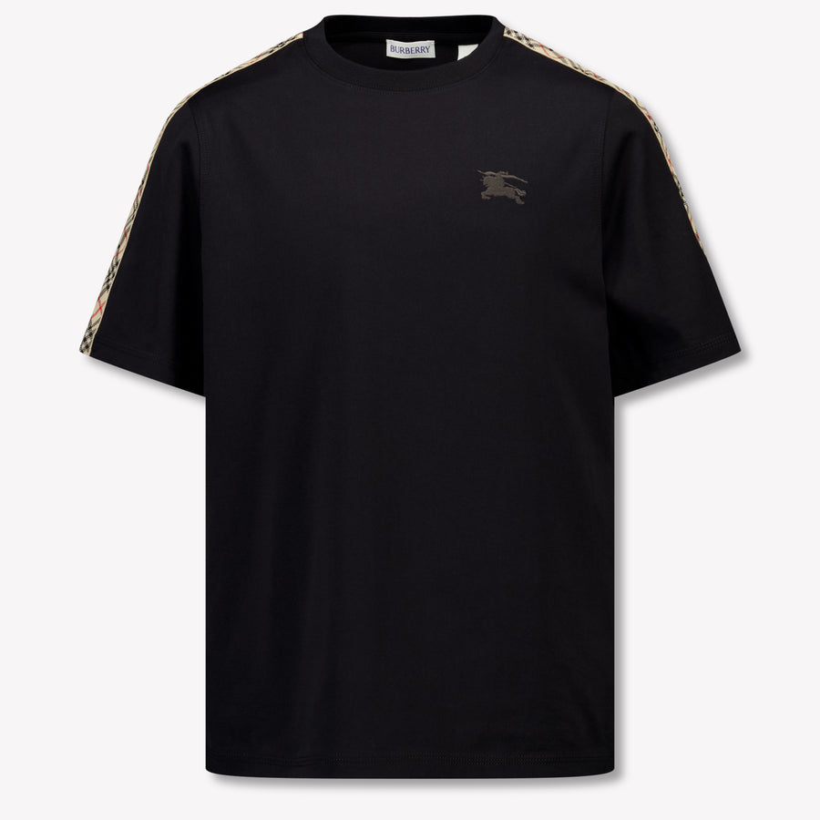 Burberry Cedar Unisex Kinder T-Shirt in Schwarz