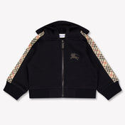 Burberry Clyde Baby Ragazzi Cardigan dentro Nero