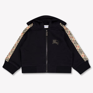 Burberry Clyde Baby Boys Cardigan In Black