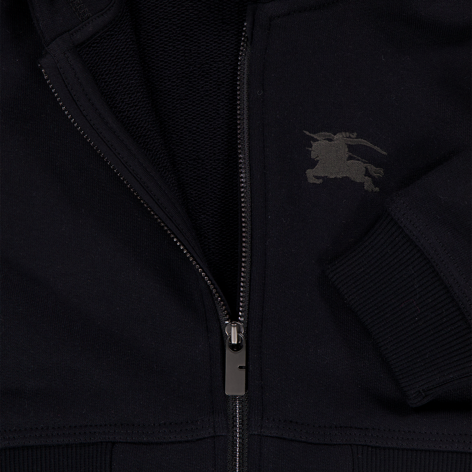 Burberry Clyde Baby Ragazzi Cardigan dentro Nero