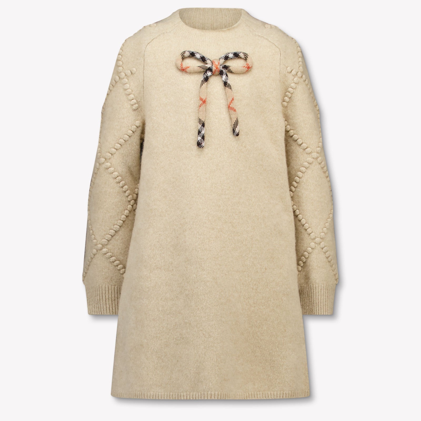 Burberry Bessie Kids Girls Dress In Beige