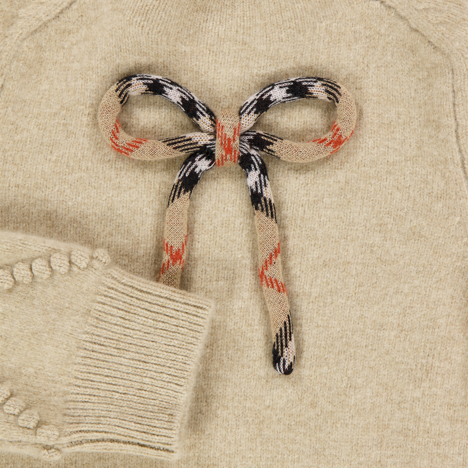 Burberry Bessie Kinder Filles Habillez-vous Beige