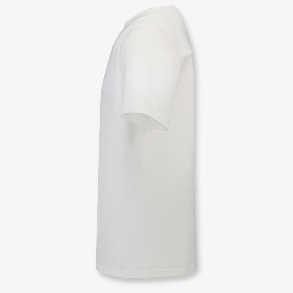 Burberry CedarTeddy Kinder Jungen T-Shirt In Grauweiß