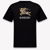Burberry Zeder Kinder Jungen T-Shirt In Schwarz