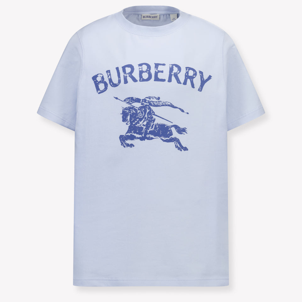 Burberry Bambini con timbro di cedro Ragazzi Maglietta dentro Azzurro