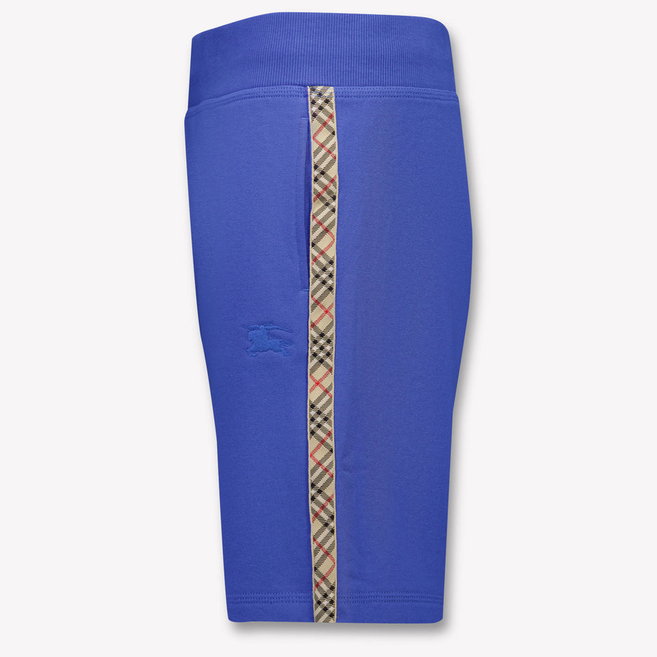 Burberry Benny Kinder Garçons Short dans Bleu Cobalt