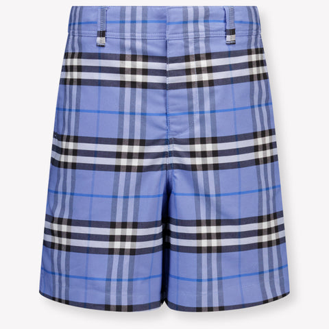 Burberry Oscar Kinder Ragazzi Pantaloncini dentro Azzurro