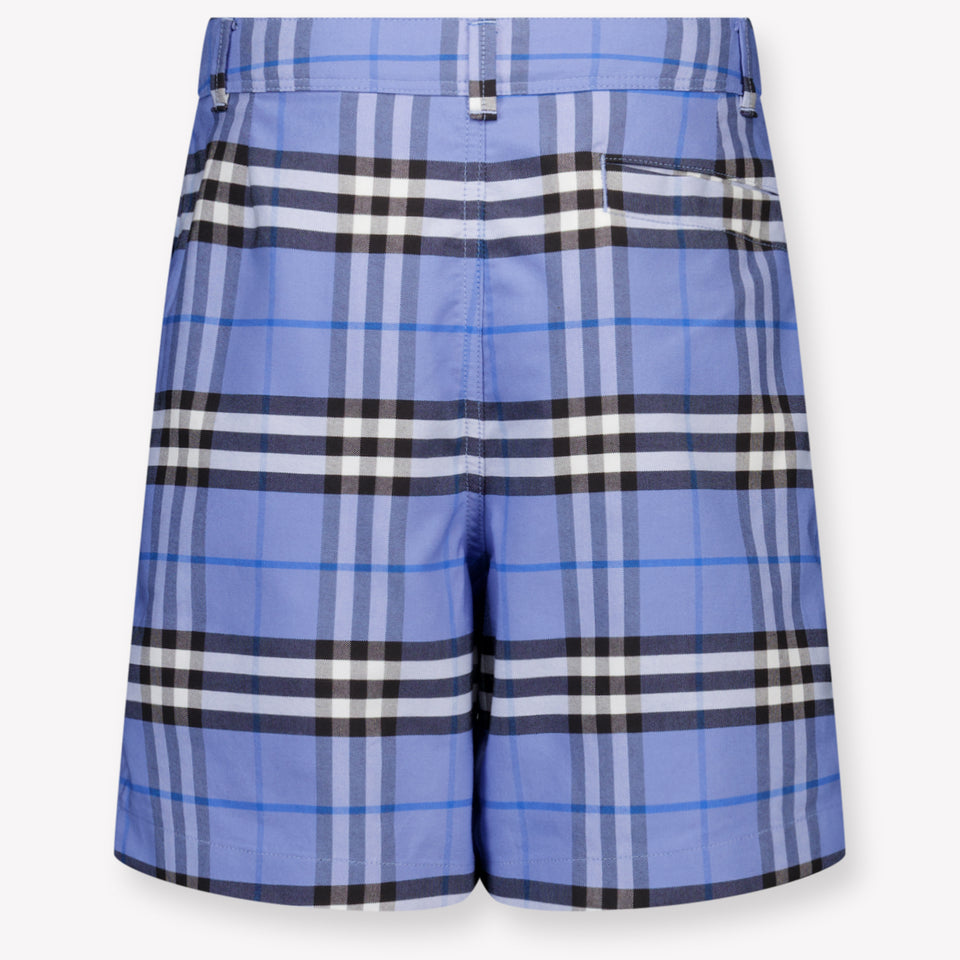 Burberry Oscar Kinder Ragazzi Pantaloncini dentro Azzurro