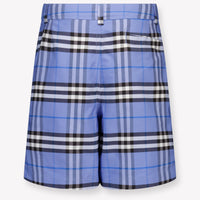 Burberry Oscar Kinder Garçons Short dans Bleu Clair