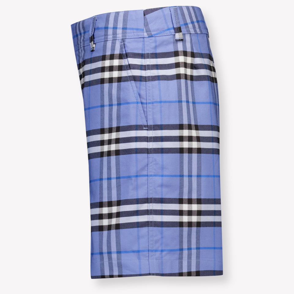 Burberry Oscar Kinder Ragazzi Pantaloncini dentro Azzurro