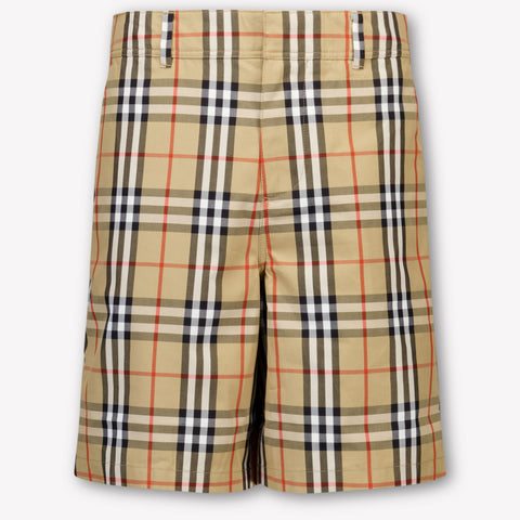 Burberry Oscar Kinder Chicos pantalones cortos en Beige